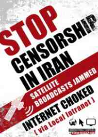 stop censorship in iran advert