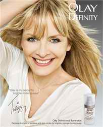 Twiggy Olay advert