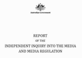 report into media regulation