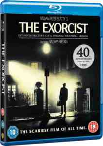 Exorcist 40th Anniversary Blu ray Region