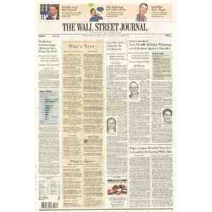 Wall Street Journal 6 month subscription