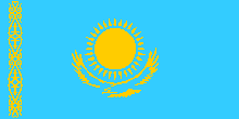 Kazakhstan flag
