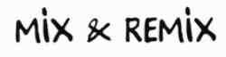mix and remix logo