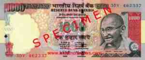 1000 rupees