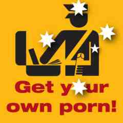 Get Your Own Porn sticker