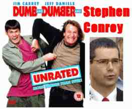 dumb and dumber and stephen conroy