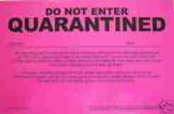 quaranti notice