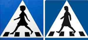 swedish crossing sign