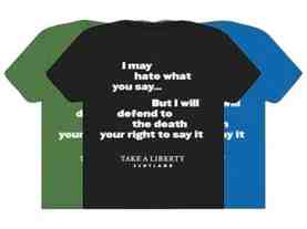 take a liberty t shirt