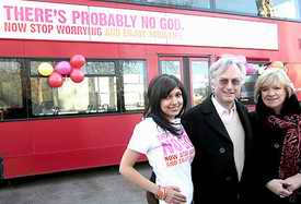 Atheist bus poster