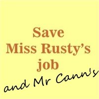 Save Miss Rusty logo