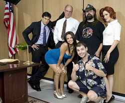  XFiles parody cast