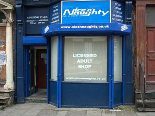 Nice n Naught Liverpool shop exterior