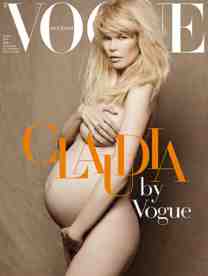 claudia schiffer vogue