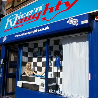 Southport Nice N Naughty window display