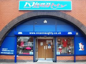 Warrington Nice n Naughty frontage