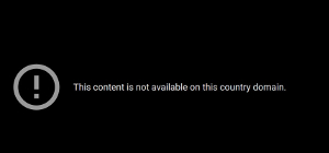 Youtube country ban screen